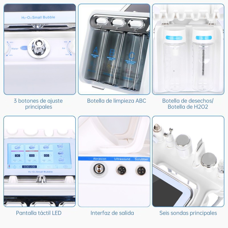 6 In 1 Hydro Dermabrasion Machine For Salon Use