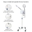 2 In 1 Pro Facial Steamer + 5x Magnifying Lamp Ozone Salon Spa Beauty Equipment