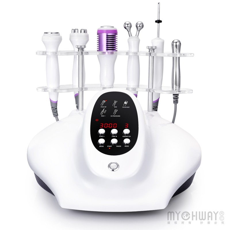 5 In1 Ultrasonic Microcurrent Skin Rejuvenation Blackhead Removal Machine