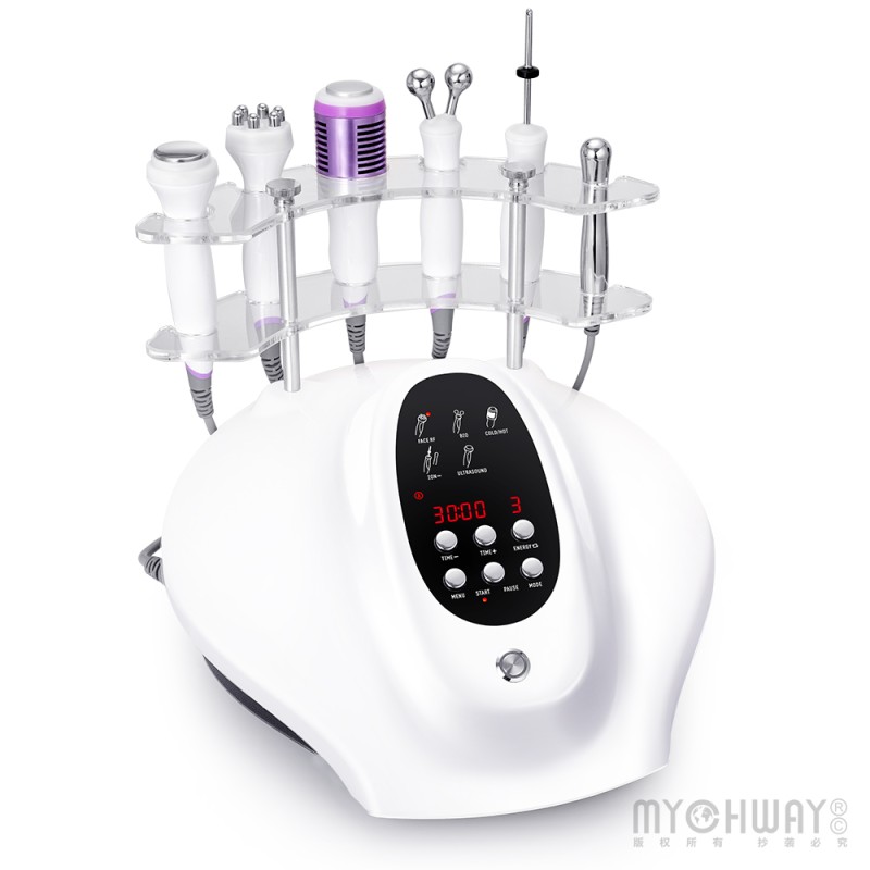 5 In1 Ultrasonic Microcurrent Skin Rejuvenation Blackhead Removal Machine