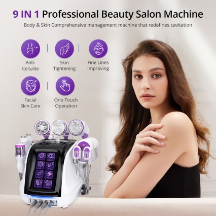 9in1 Aristorm Cavitation Lipo Laser Beauty Device
