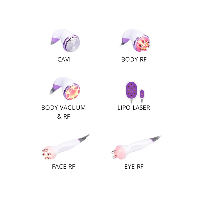 6 in 1 Lipo Cavitation 2.5 Laser Fat Burning Machine