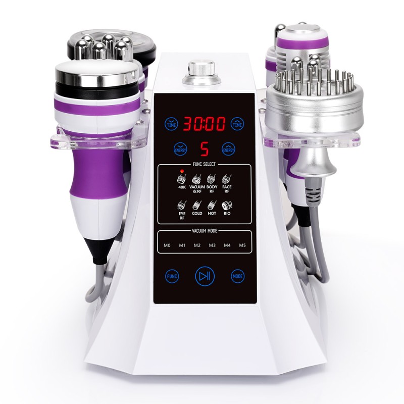 8 in 1 40K Ultrasonic Cavitation Multipolar R-F Weight Loss Machine