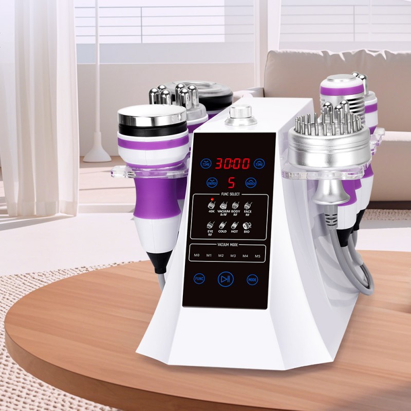 8 in 1 40K Ultrasonic Cavitation Multipolar R-F Weight Loss Machine
