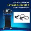 Gold RF Crystallite Depth 8 Micro-Needling Machine Anti-Aging Wrinkle Removal