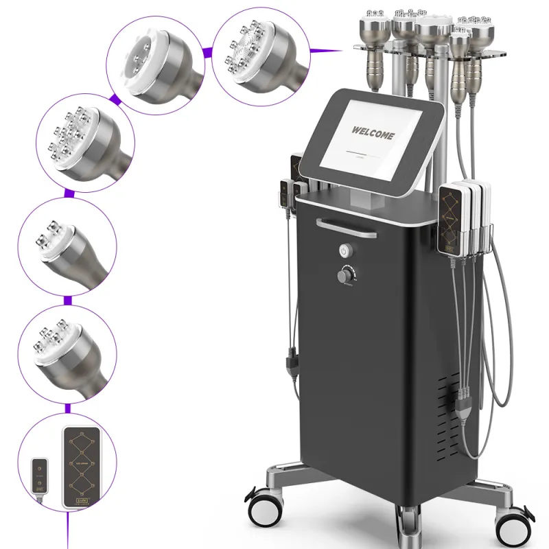 Stand 6in1 40kHz Cavitation RF Vacuum Machine