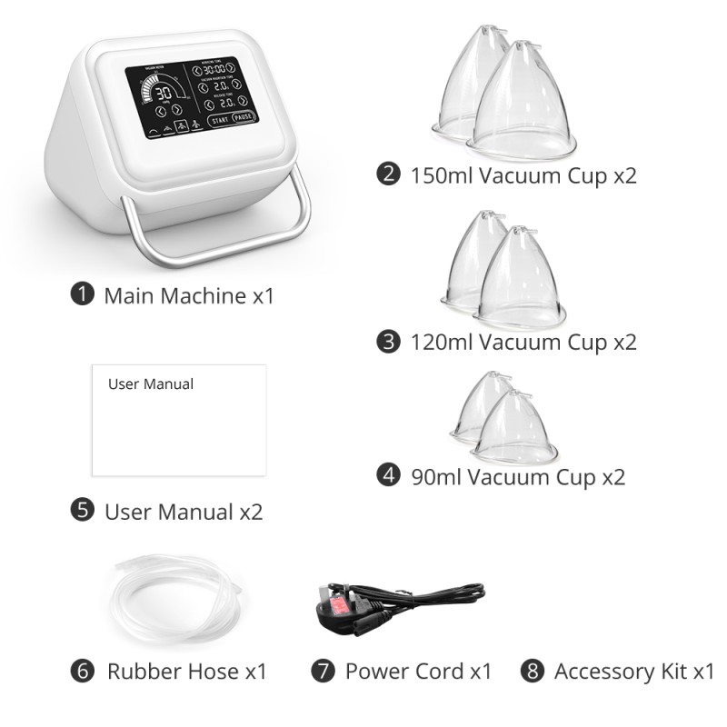 Vacuum Therapy Machine Butt Lifting Machine Vacuum Cupping Massager