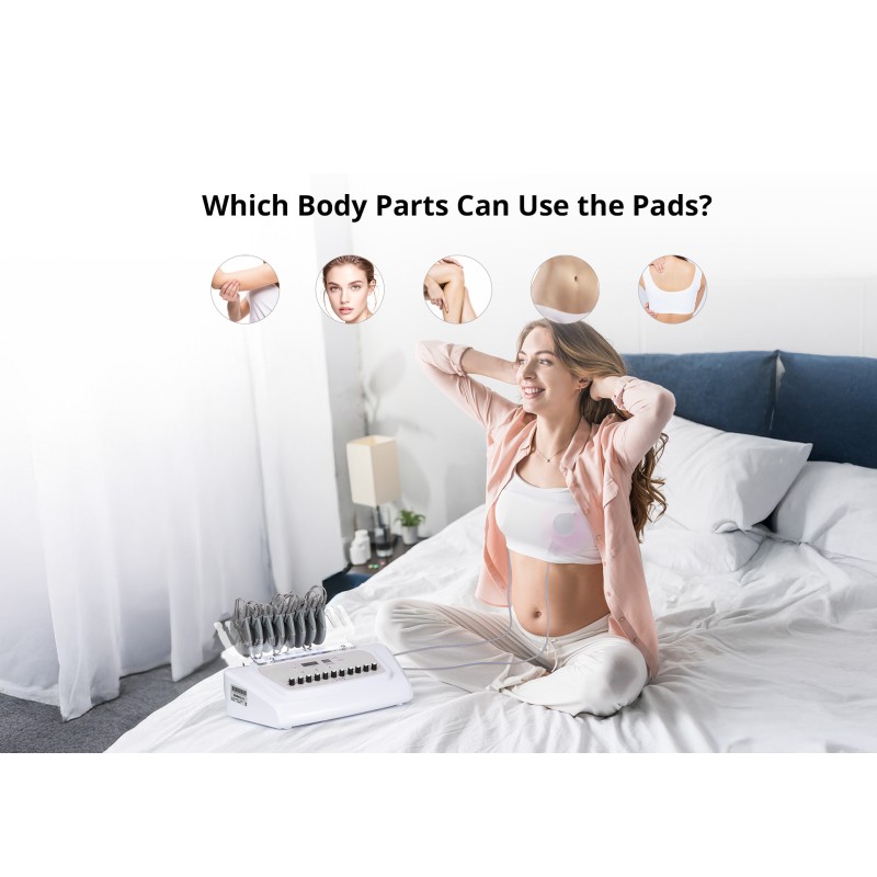 EMS Microcurrent Machine With Cupping Therapy For Muscle Toning Butt Lift Massage