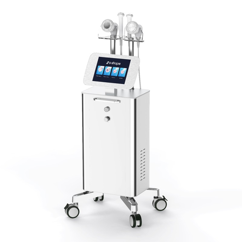 Professional Stand S shape Machine 30K Cavitation Vacuum R-F Slimming Machine