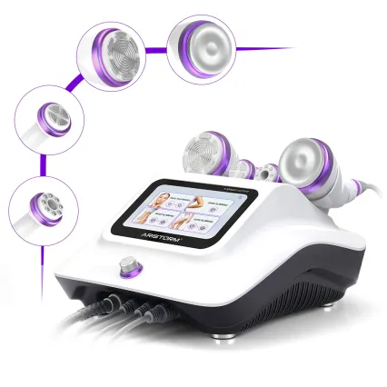 ARISTORM S Shape Cavitation Machine for Body Slimming, Skin Firming, and Facial Lifting at Home