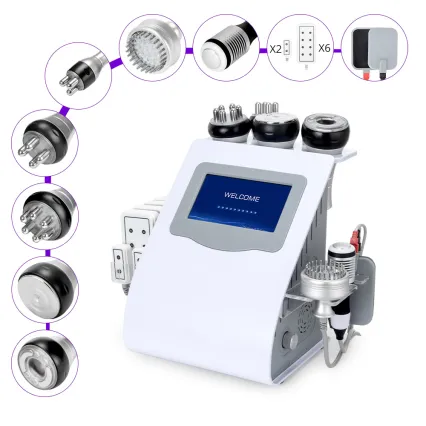 10in1 80k Cavitation RF Vacuum Laser Machine