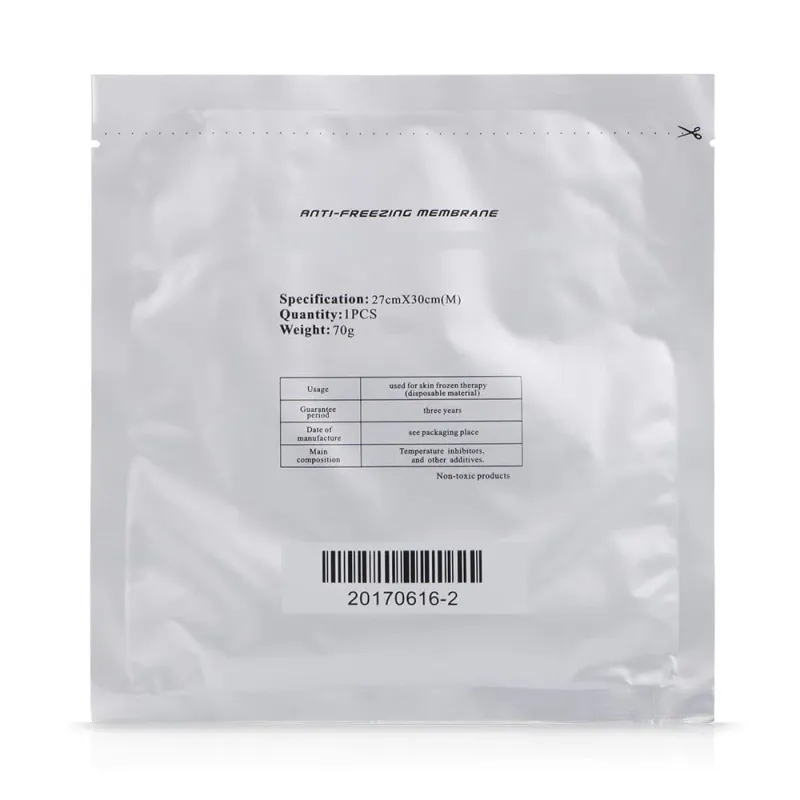 New 10PCS 30cm*27cm Anti-freezing Membranes For Fat Freezing Machine