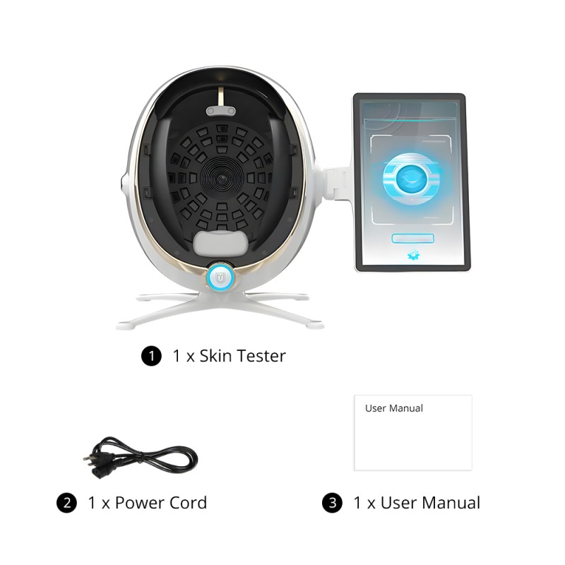 Smart Skin Analyzer With 3D AI Face Recognition - myChway US