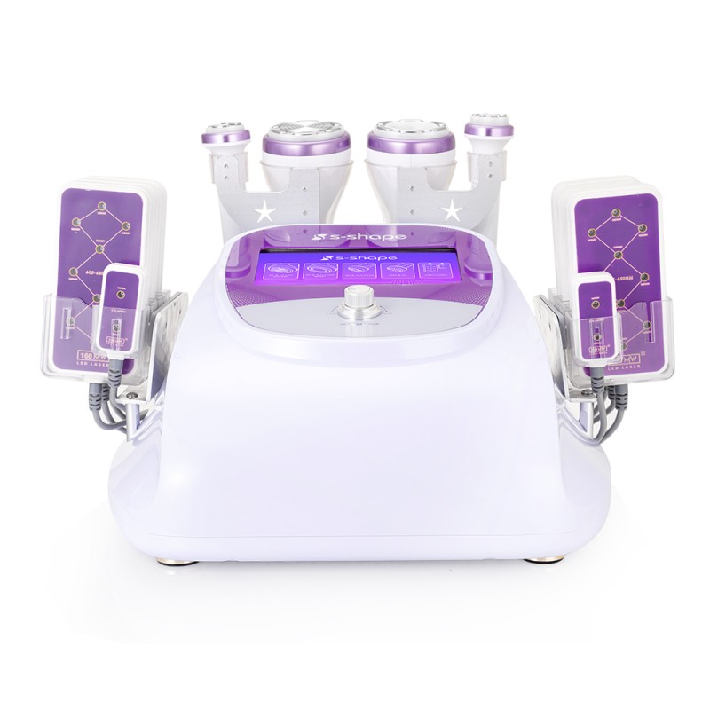  5in1 S Shape 30k Cavitation EL EMS Laser Machine