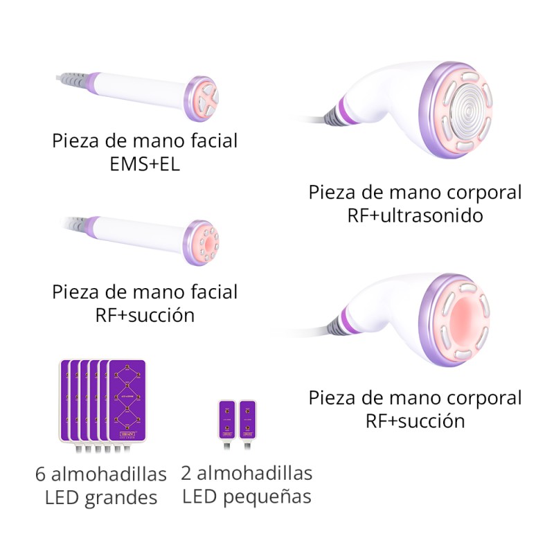  5in1 S Shape 30k Cavitation EL EMS Laser Machine