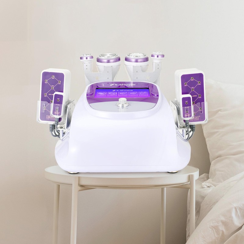  5in1 S Shape 30k Cavitation EL EMS Laser Machine