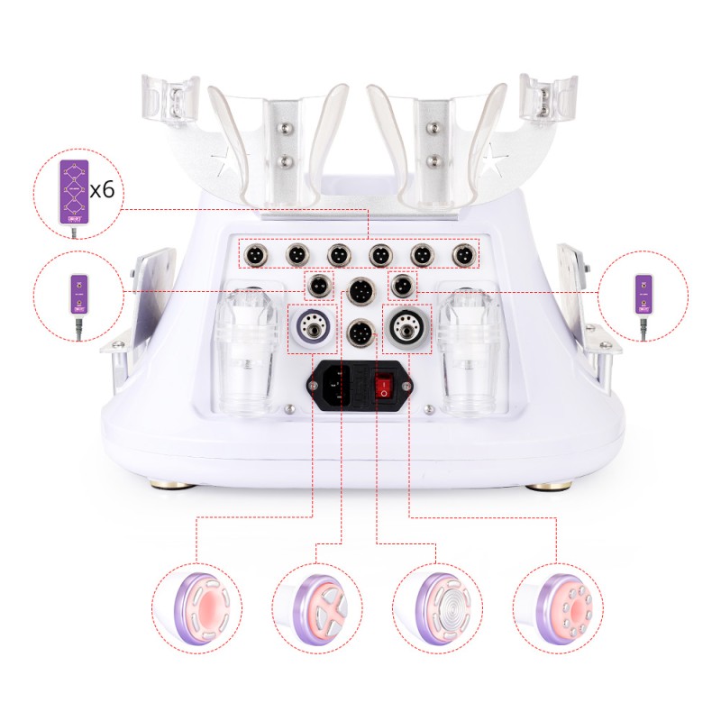  5in1 S Shape 30k Cavitation EL EMS Laser Machine