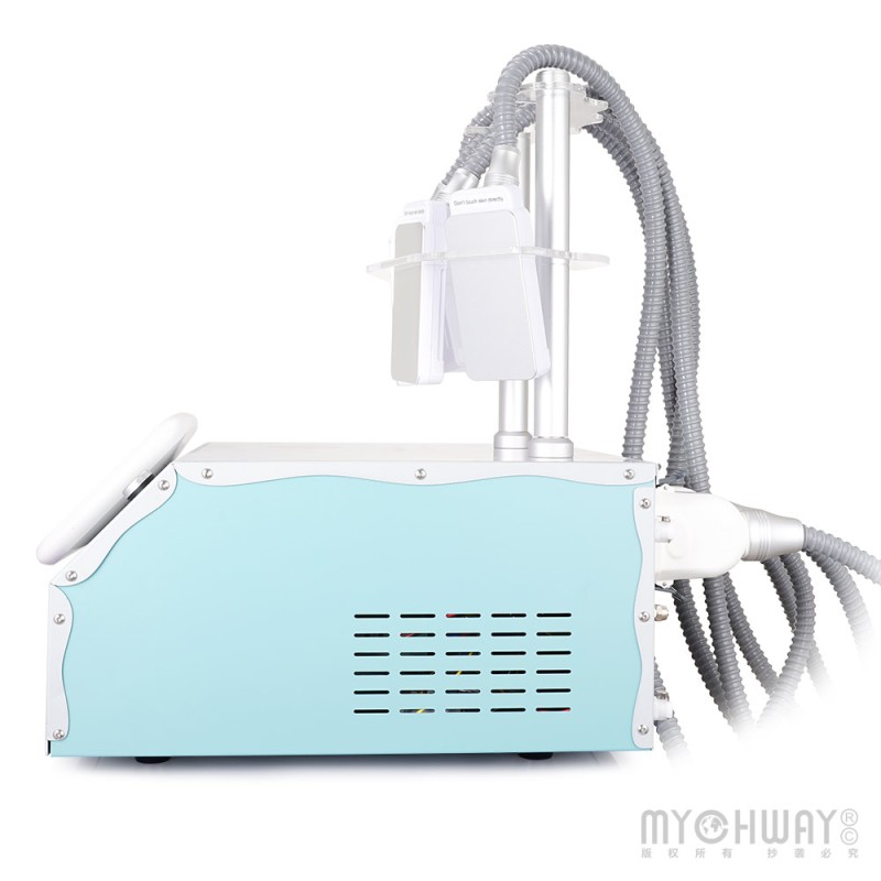4 Pads Professional Freeze Vacuum Belly Slimming Fat Loss Machine