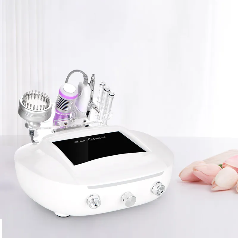 6 In1 Ultrasonic Skin Scrubber Photon Microdermabrasion Skin Rejuvenation Machine