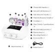 6 In1 Ultrasonic Skin Scrubber Photon Microdermabrasion Skin Rejuvenation Machine