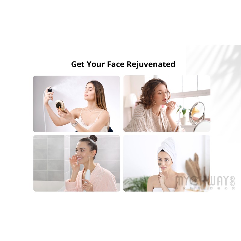 4in1 Beauty Equipment Multi-Function Machine HF Galvanic Vacuum Spray+ Warranty