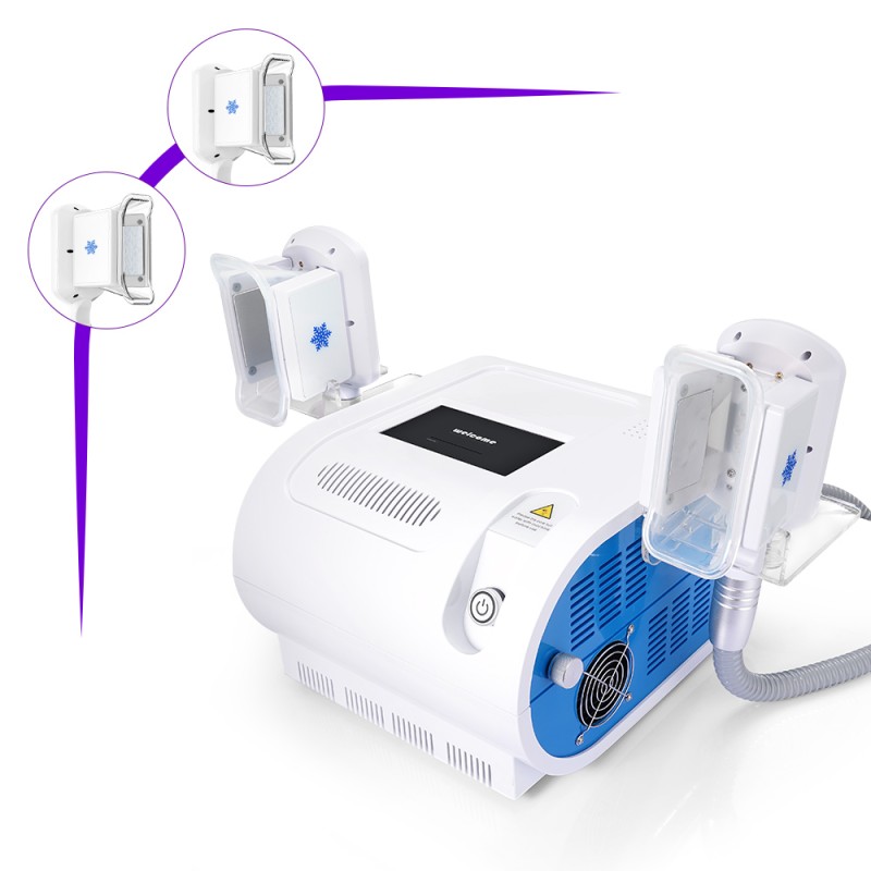 Double Handle Vacuum Cooling Freeze Vacuum Body Shaping Machine