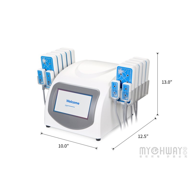 160mw Lipo Laser Machine Body Shaping 14 Pads