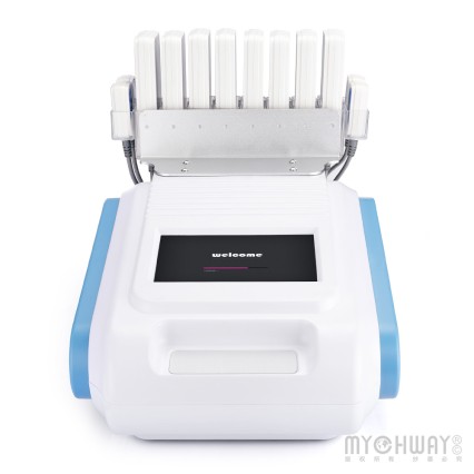 12 Pads Dual Wavelength 650nm & 980nm Lipo Machine