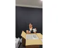 Esthetician demonstrating a facial treatment with FC-68S1