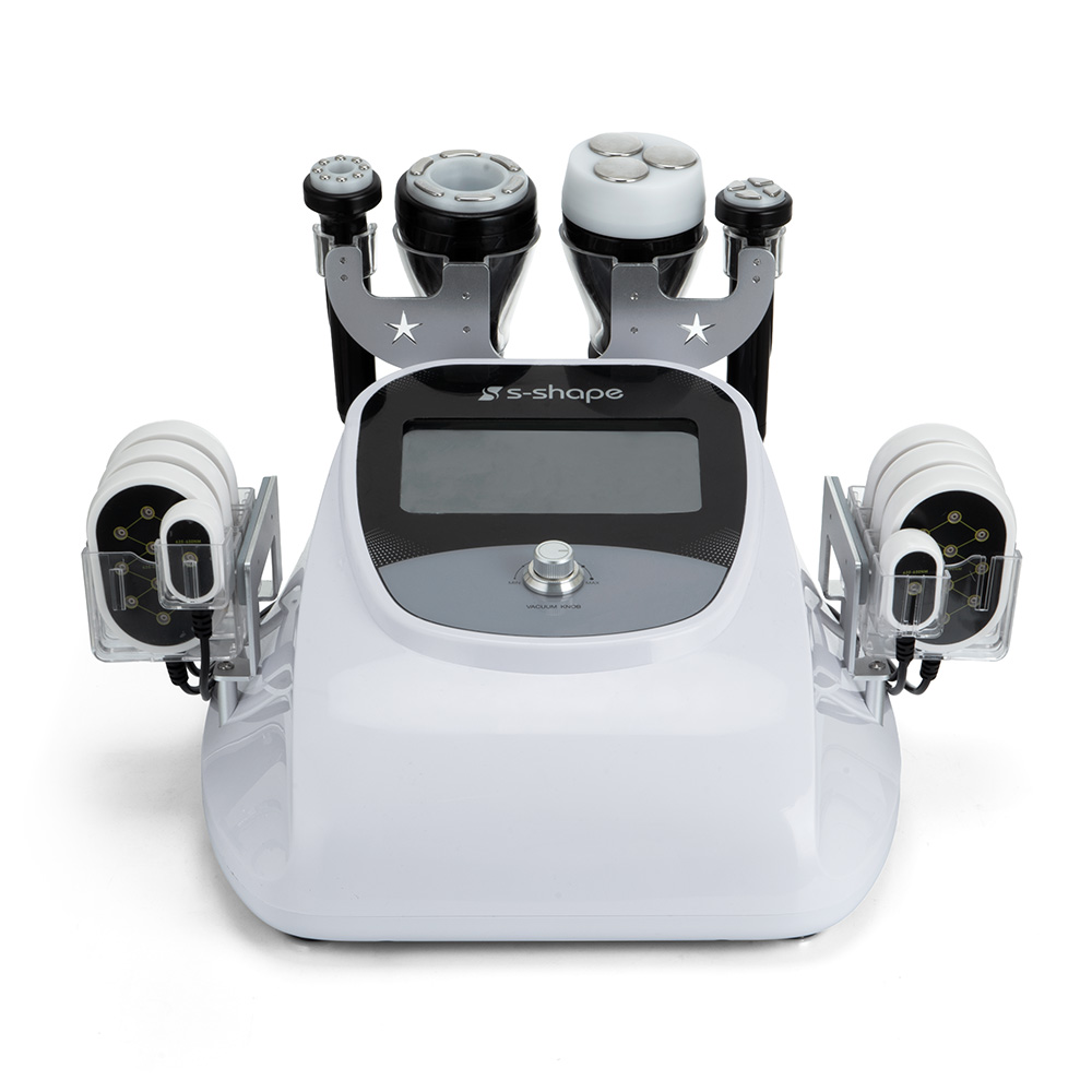 S Shape Machine 3D Cavitation RF Lipo Laser Body Contouring Face Lifting