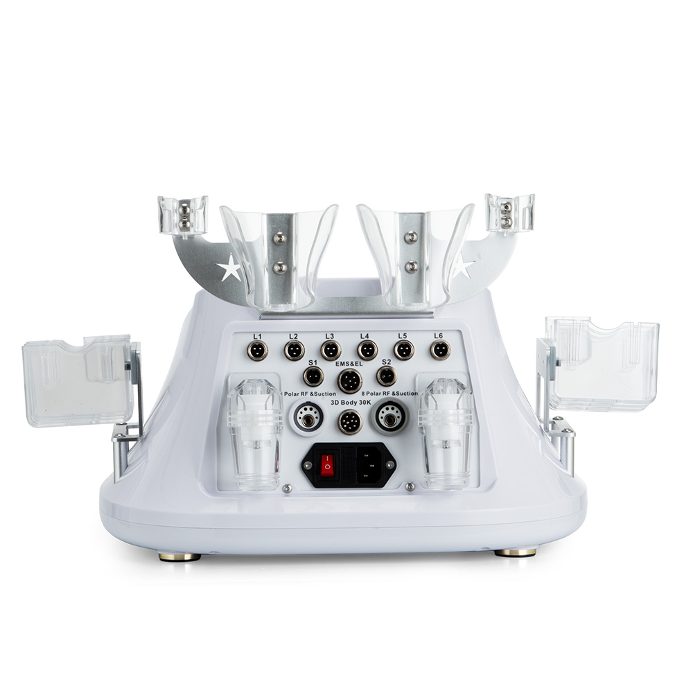 S Shape Machine 3D Cavitation RF Lipo Laser Body Contouring Face Lifting