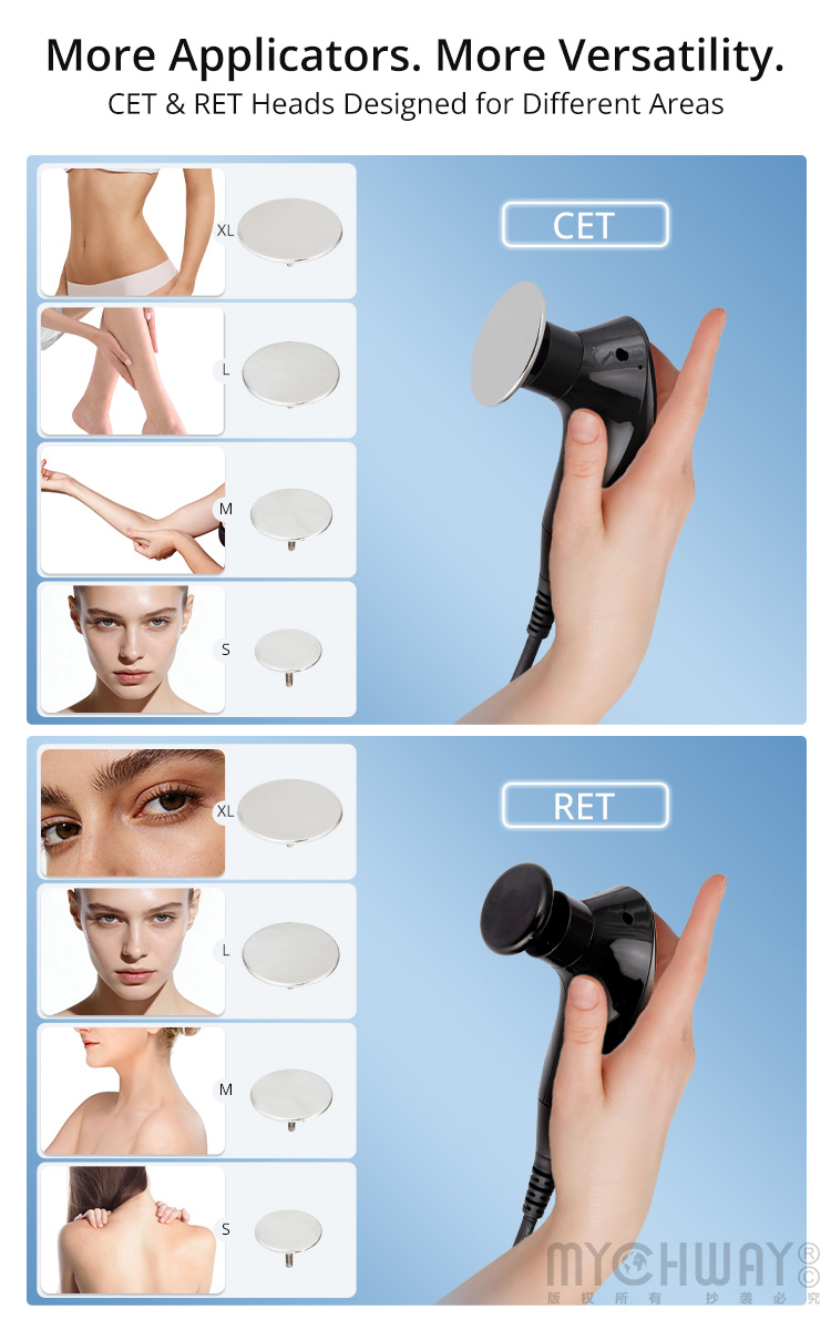 Pro CET RET Monopolar RF Beauty Machine For Body Sculpting & Face Care