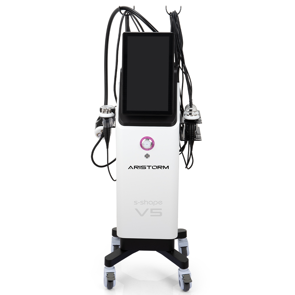 Aristorm S Shape Machine 3D 30K RF Vacuum EMS 5 In 1 For Body Sculpting, Massage