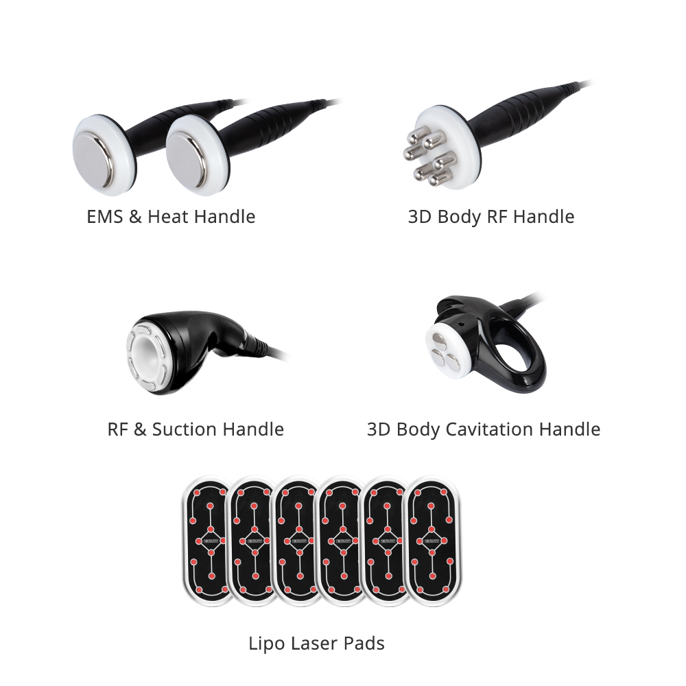 Aristorm S Shape Machine 3D 30K RF Vacuum EMS 5 In 1 For Body Sculpting, Massage