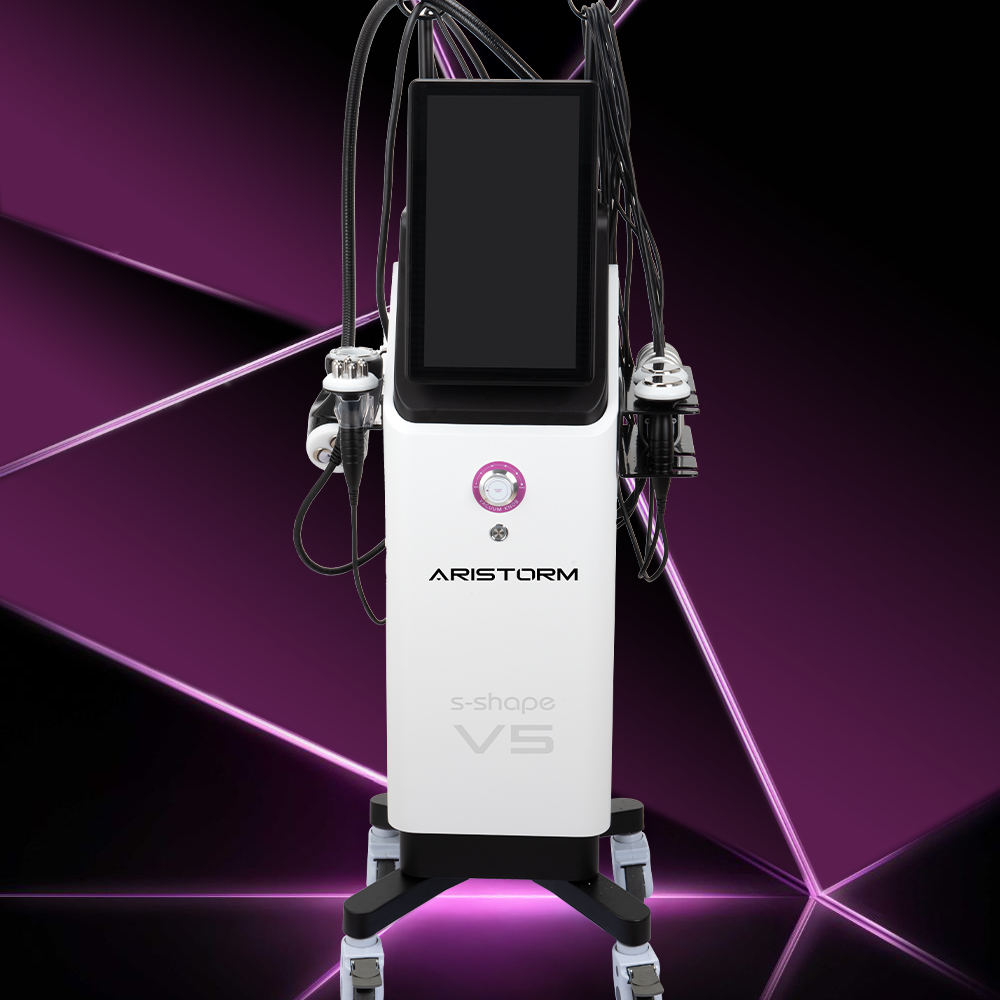 Aristorm S Shape Machine 3D 30K RF Vacuum EMS 5 In 1 For Body Sculpting, Massage