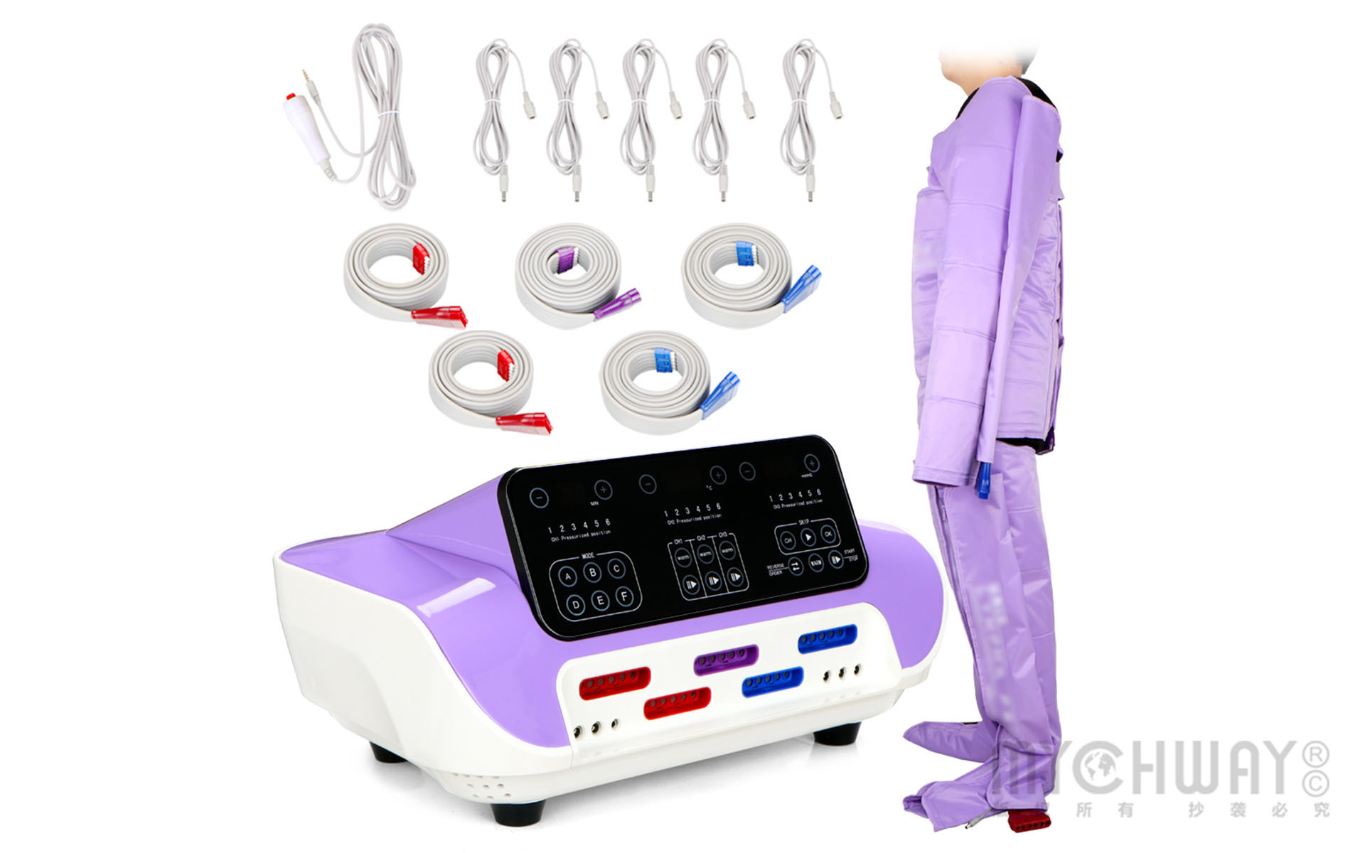 Air Pressure Suit Far Infrared Lymph SPA Weight Loss Pressotherapy Slim Machine