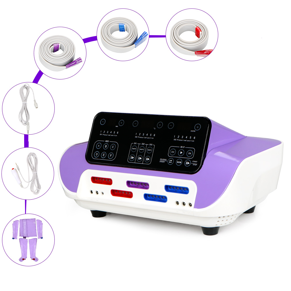 Air Pressure Suit Far Infrared Lymph SPA Weight Loss Pressotherapy Slim Machine