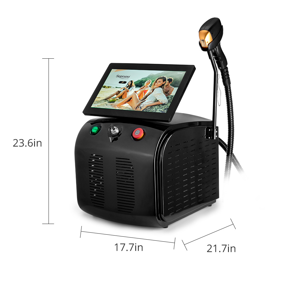 2 In 1 High-Power Pico Laser Diode Laser Machine For Tattoo Hair Spots Removal