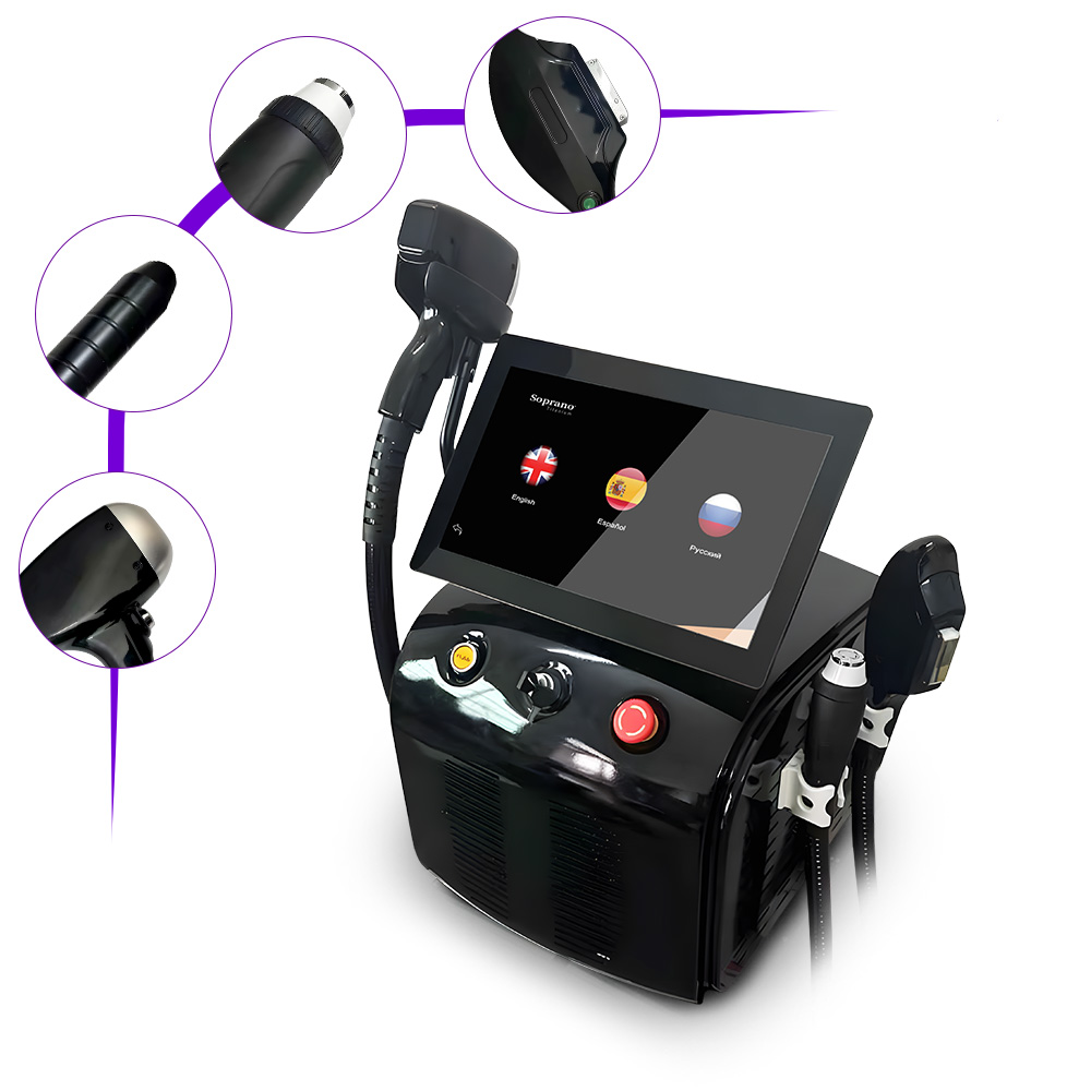 4In1 Professional Pico Laser Diode Hair Removal Skin Rejuvenation Machine