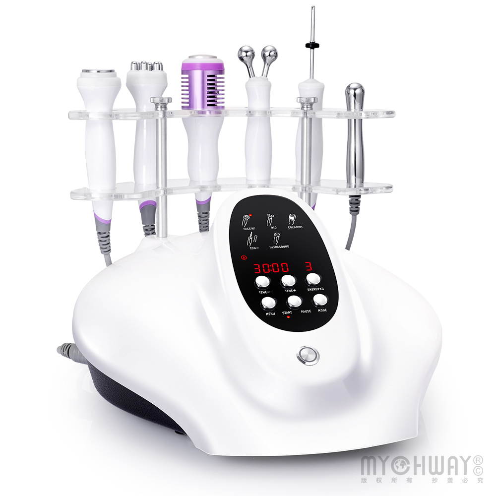 5 In1 Ultrasonic Microcurrent Skin Rejuvenation Blackhead Removal Machine