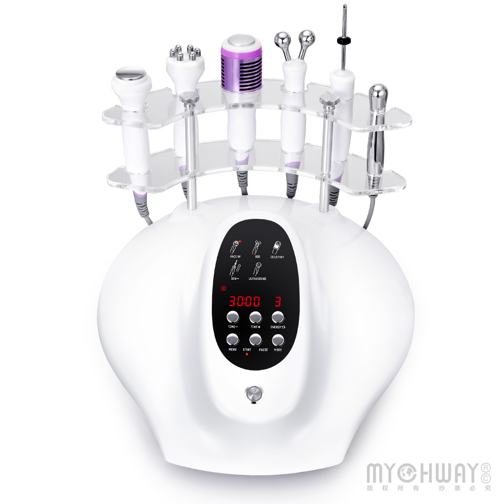 5 In1 Ultrasonic Microcurrent Skin Rejuvenation Blackhead Removal Machine