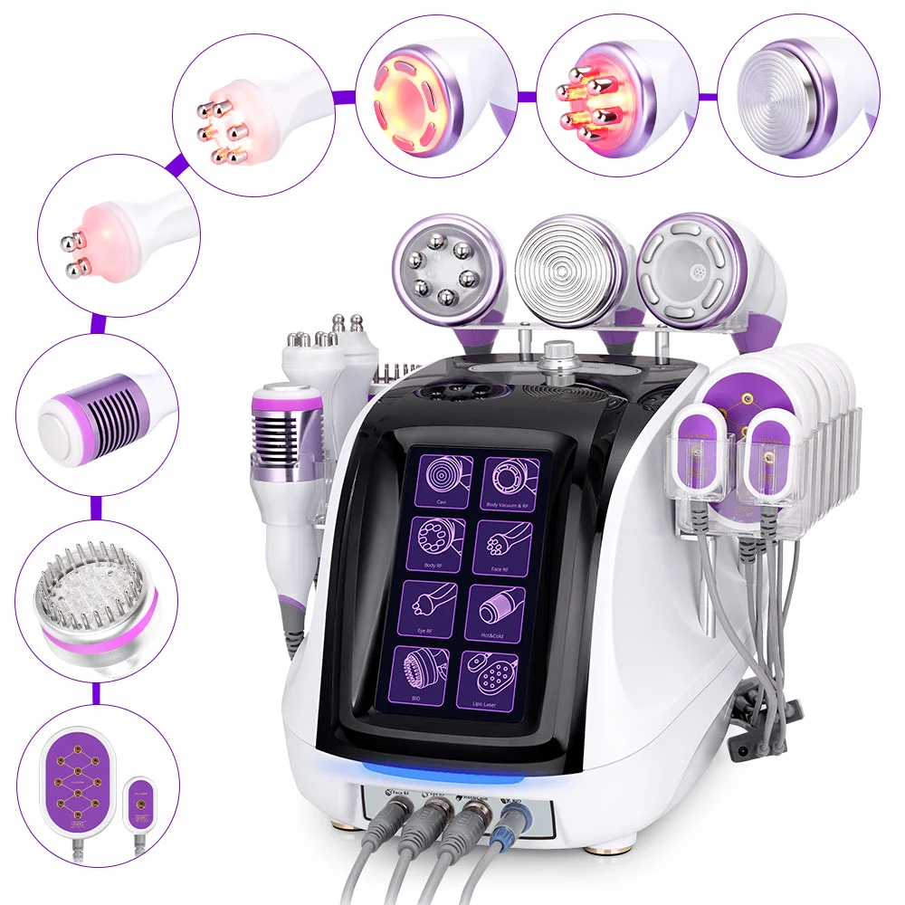 9in1 Aristorm Cavitation Lipo Laser Beauty Equipment