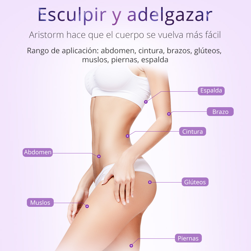 9in1 Aristorm Cavitation Lipo Laser Beauty Equipment