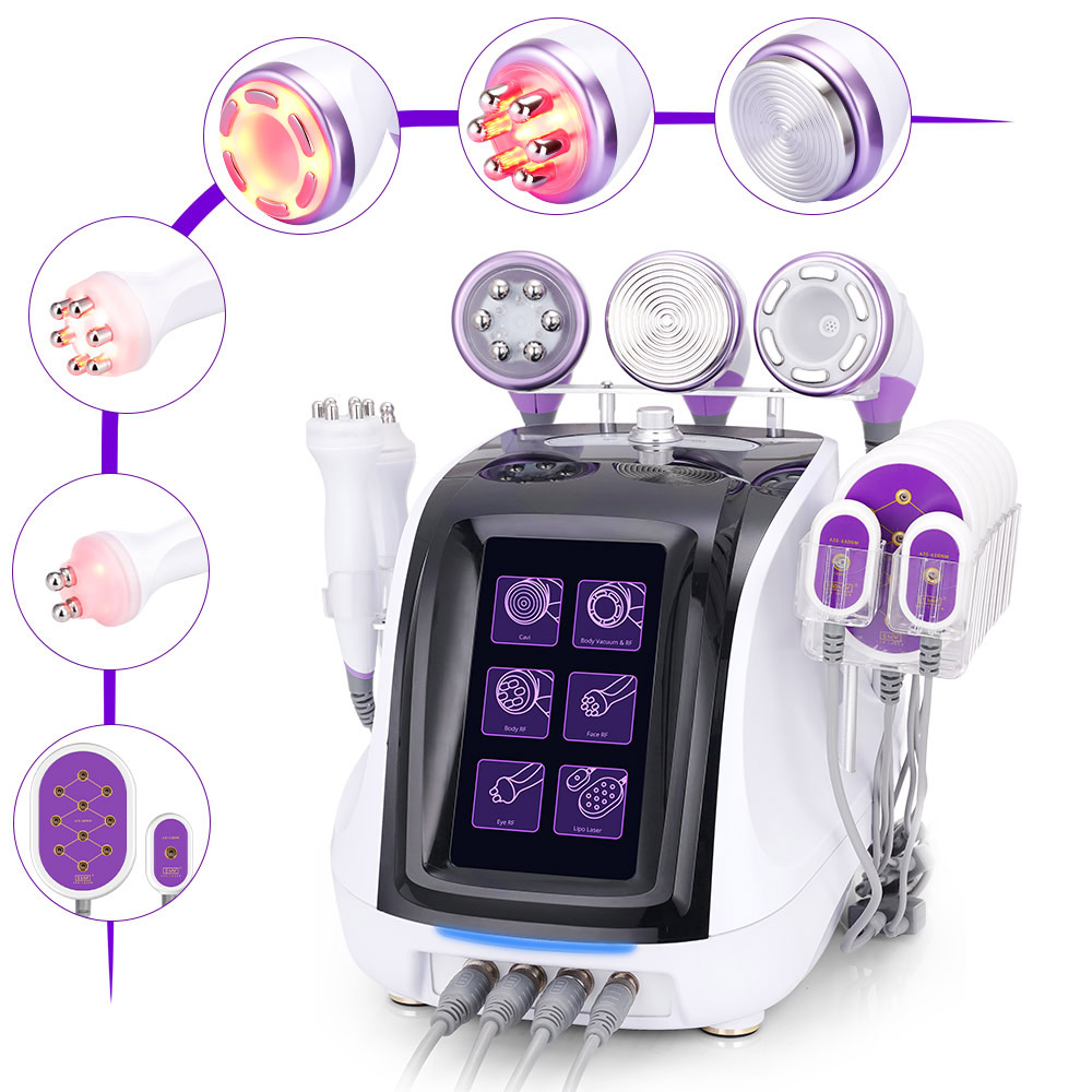 6 in 1 Lipo Cavitation 2.5 Laser Fat Burning Machine
