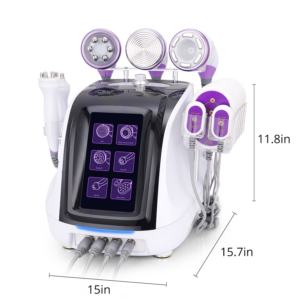 6 in 1 Lipo Cavitation 2.5 Laser Fat Burning Machine