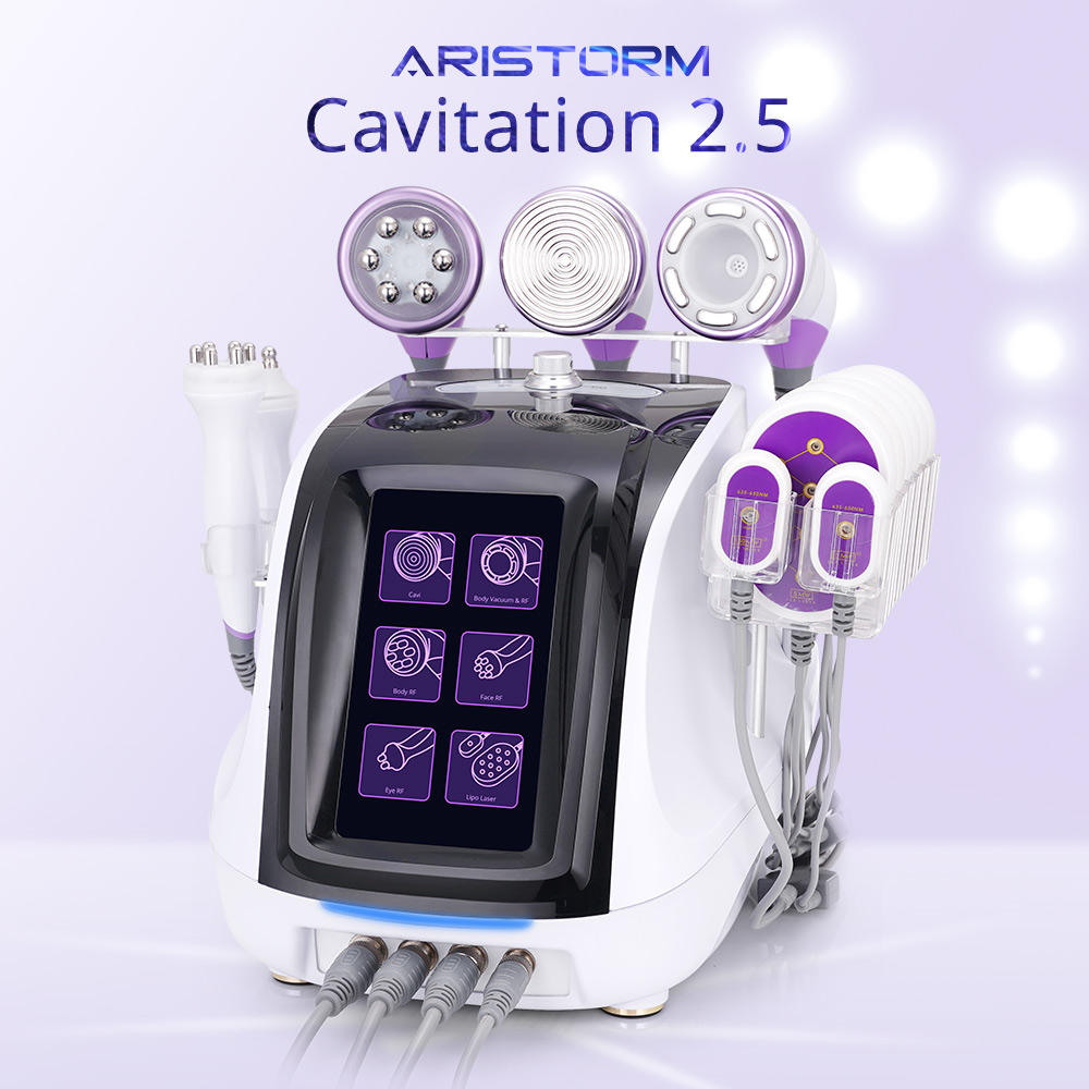 6 in 1 Lipo Cavitation 2.5 Laser Fat Burning Machine