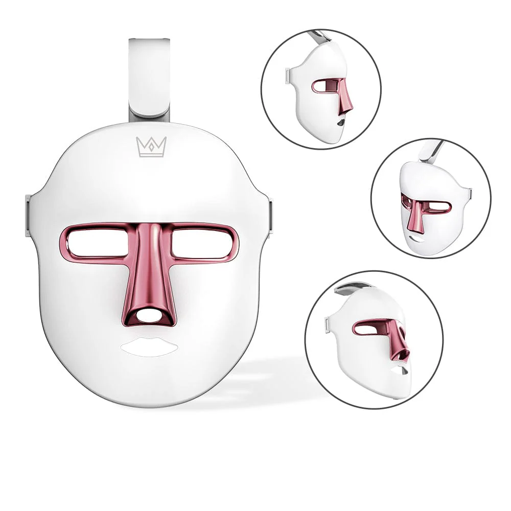 LED Face Mask - 7 Light Modes For Anti-Aging, Acne Control, Skin Rejuvenation