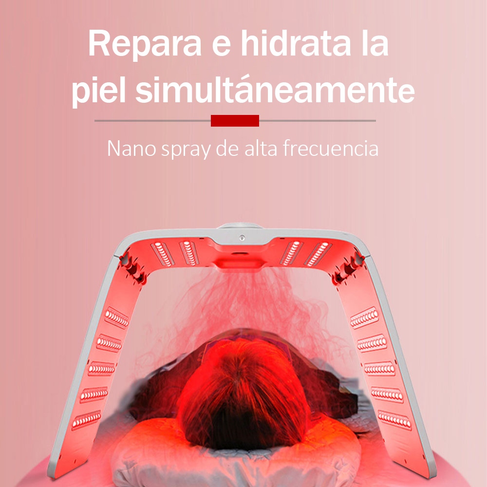 Portable 7-Color LED Light Therapy Device For Skin Rejuvenation For Home&Pro Use