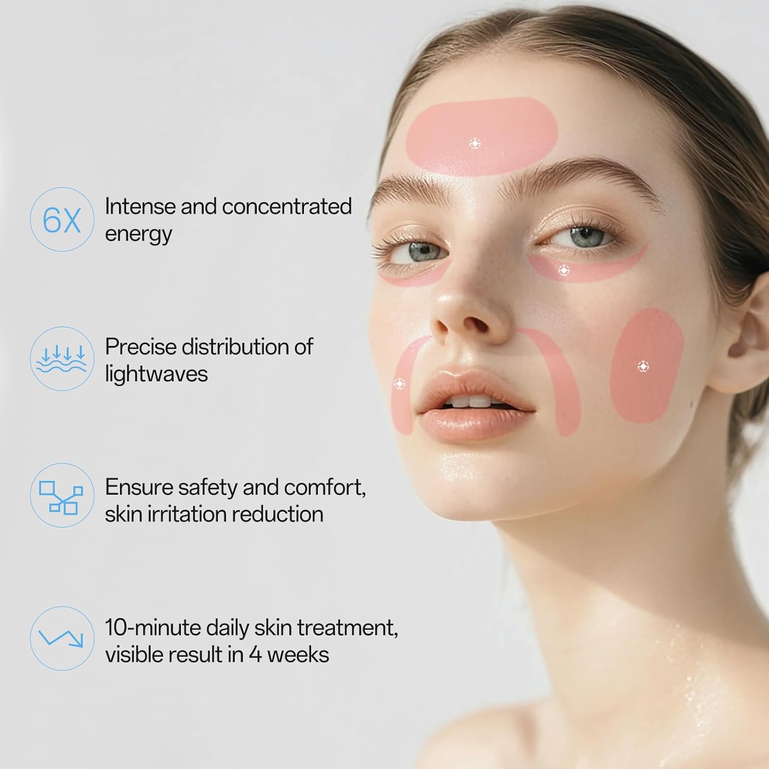 7 Colors Red Light Therapy Face Mask for Home Skin Rejuvenation