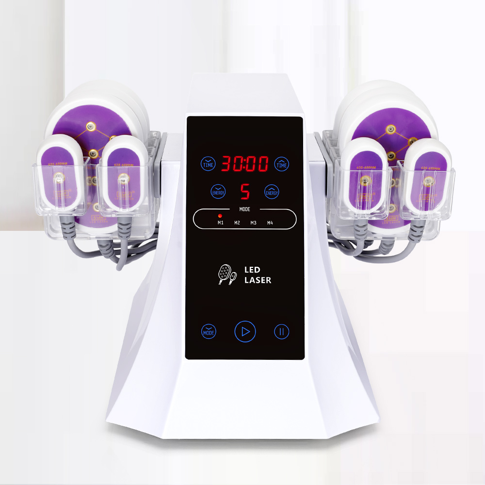 10 Pads 650NM Lipo Laser Body Slimming Machine